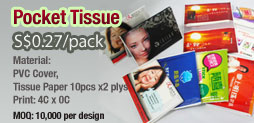Latest Promotion Item - Pocket Tissue